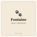 Fontaine à eau pour chat — visuel temporaire
