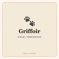 Griffoir vague design — visuel temporaire
