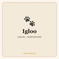 Igloo cocooning pour chat — visuel temporaire