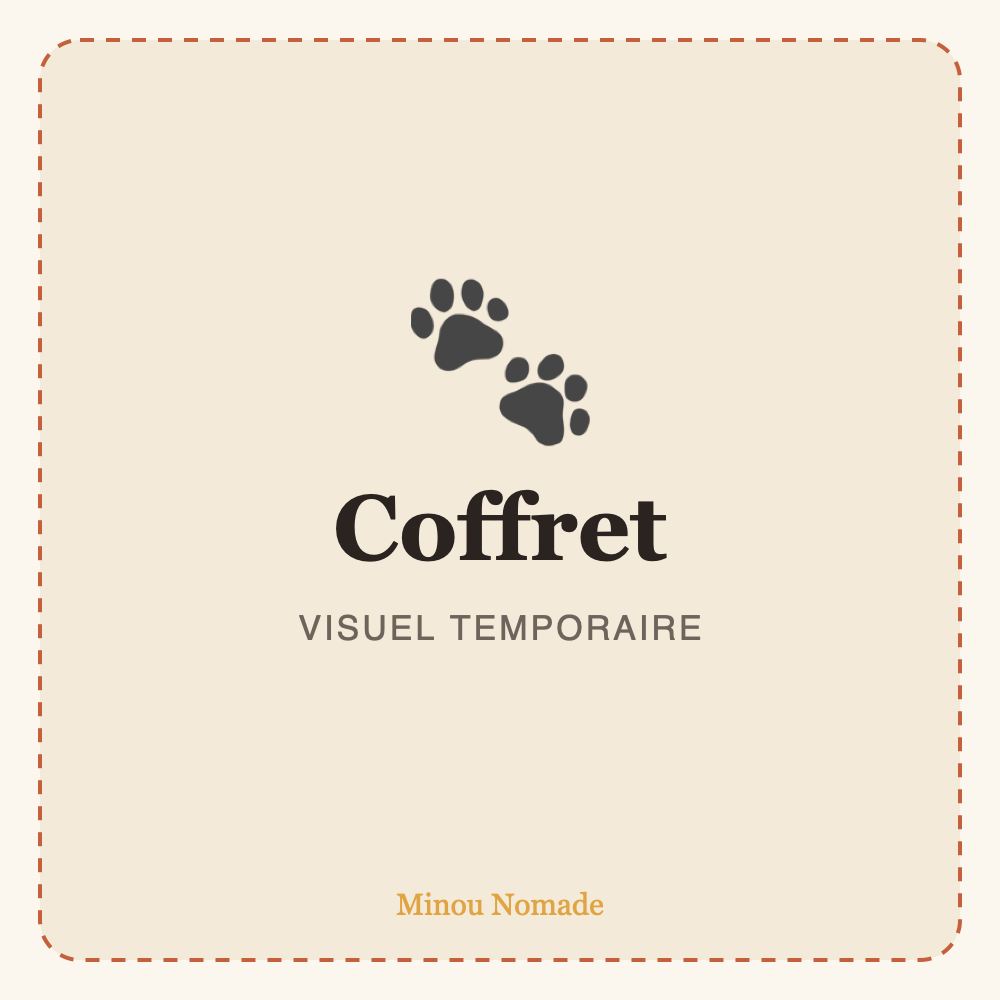 Coffret toilettage brosse et gant — visuel temporaire
